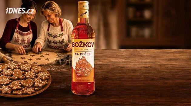 Více vůně, méně alkoholu. Božkov představil novinku na pečení cukroví i buchet