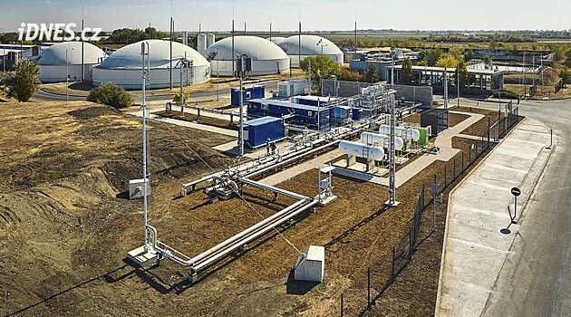 Když se odpad z jatek mění na energii. Nová bioplynka zužitkuje prakticky všechno