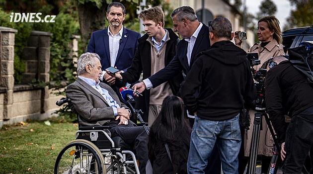 Volit nepůjdu, potvrdil Zeman. Odmítl udělat prázdné gesto