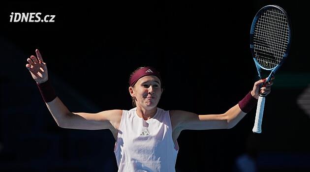 Senzační úspěch Bartůňkové! V Pekingu vyřadila světovou dvojku Sabalenkovou