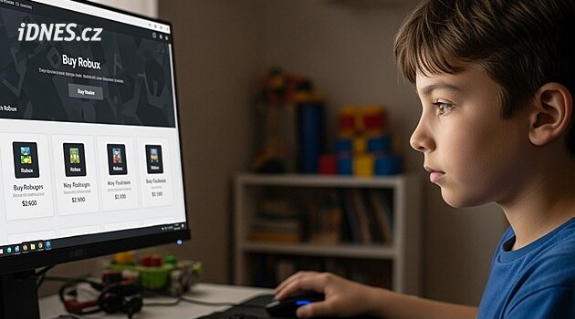 Měsíční limit v Robloxu neplatí na dárkové karty. Jak dětem ohlídat útratu za Robuxy?