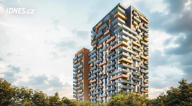 V Praze staví třetí nejvyšší rezidenční budovu města Metropolis Tower. Má mít 70 metrů