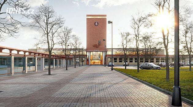 Nádraží v Chebu se promění, podle návrhu architektů nabídne i výhled z věže