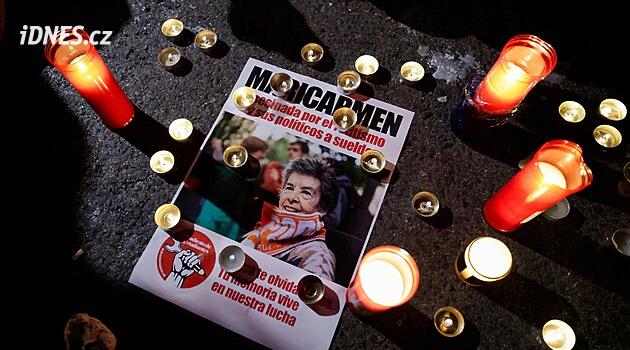 V Madridu zemřela žena, kterou vyhnali z bytu. Její vystěhování zažehlo protesty