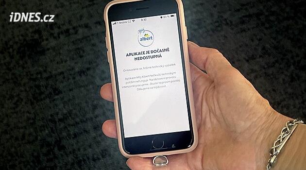 Aplikace Můj Albert nefunguje. Nizozemskou centrálu zasáhl incident, data neunikla