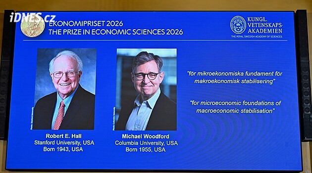 Nobelovu cenu za ekonomii získali Američané za výzkum hospodářské stability