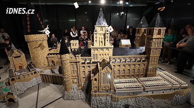 OBRAZEM: Ostrava hostí unikátní výstavu modelů LEGO. Láká do světa kouzel i do dolu