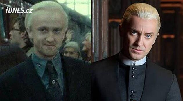 Vypadám dnes lépe, než dospělý Draco z Harryho Pottera, vtipkuje Tom Felton