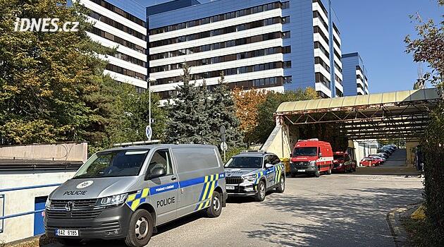 V motolské nemocnici byl zatopen sklad oblečení pacientů po radiologické léčbě