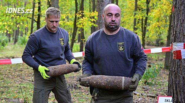 Skončilo čištění Bořího lesa od válečné munice, pyrotechnici odklidili přes 70 tisíc kusů