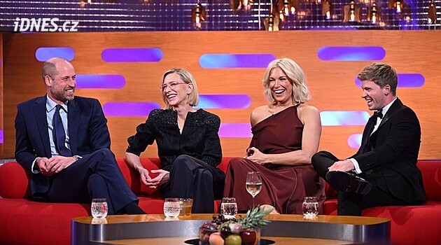 Princ William v talkshow prolomil tradici. Promluvil o ekologii i Zrádcích