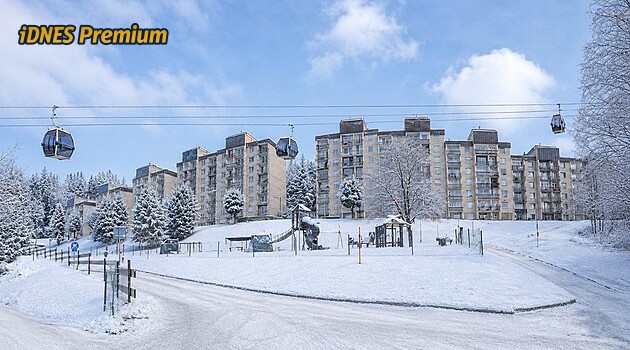 Kabinová lanovka ve Špindlu povede přes sídliště, místní se bojí ztráty soukromí