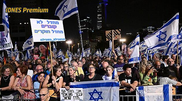 Tři roky slibů a čekání. Tel Aviv bouří, demonstranti zaplavili ulice. Musíme mít naději, volají