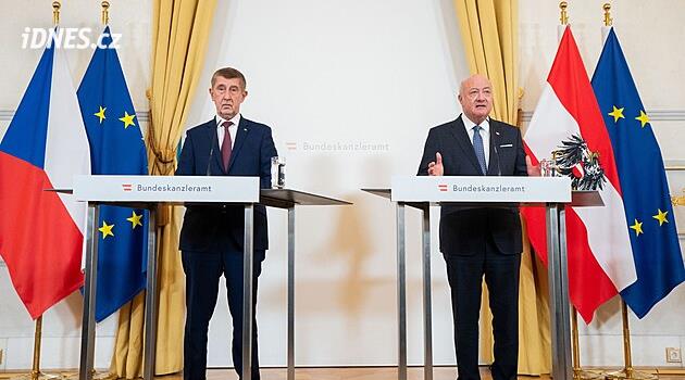 Babiš se setkal s rakouským kancléřem. Jednali o nelegální migraci i cenách energií