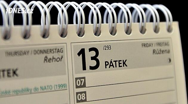 Neděste se pátku třináctého. Tato data ve světě nahání strach mnohem víc