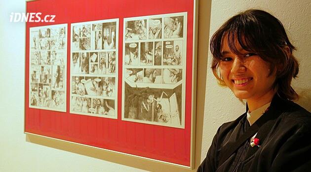 Nové Město'daki galeri en iyi öğrenci çizgi romanlarını sergiliyor