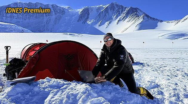 Zdolal nejvyšší horu Antarktidy i jižní pól. Výkaly si nesete, letí do Chile, líčí Čech