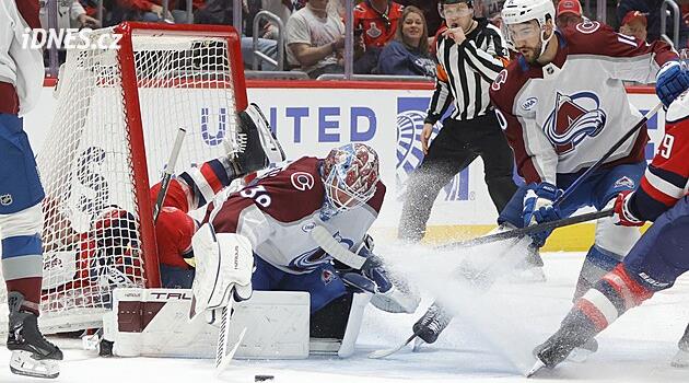 Nečas, Colorado'nun iki golüne dahil oldu ve Washington karşısında galibiyete önemli ölçüde destek verdi