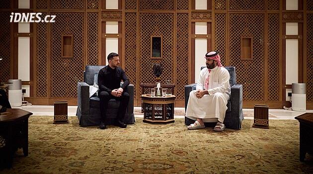 Čelíme témuž. Zelenskyj na návštěvě u Saúdů oznámil obrannou dohodu