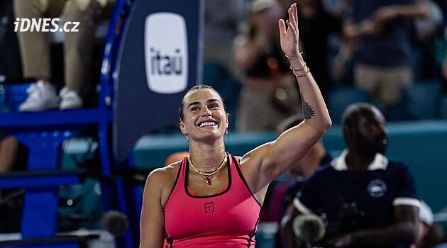 Tenis: Sabalenkova Miami'deki turnuvada şampiyonluğu kazandı