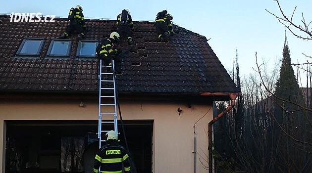 Bilinmeyen bir fail, Budějovice'nin eteklerindeki bir evin yakınındaki 50'den fazla mazı ağacını ateşe verdi