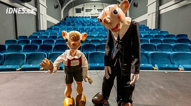 Spejbla ve Hurvínek Tiyatrosu yeniden inşanın ardından yeniden açıldı