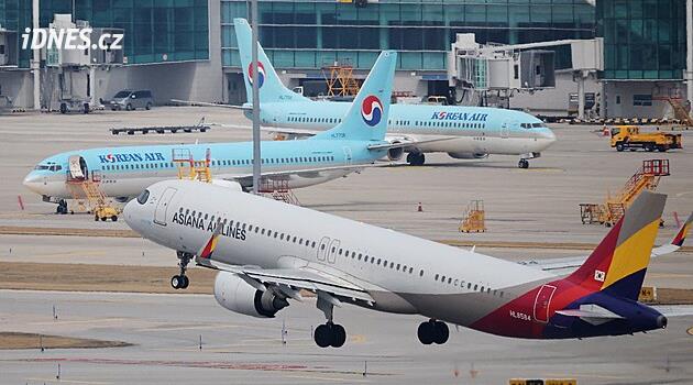 Jižní Korea rozšiřuje letecké linky. Prioritou jsou Čína a Česko