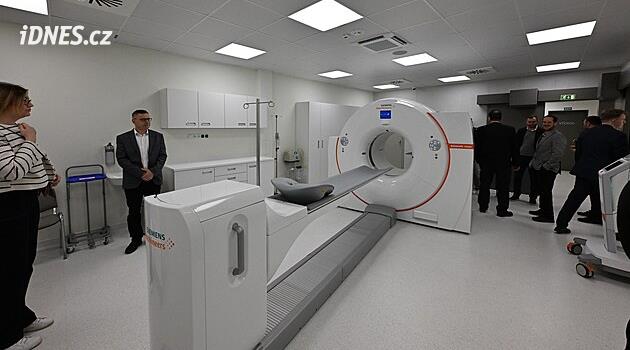 Karlovy Vary bölgesi ülkenin geri kalanına yetişiyor; kendi PET CT'si var