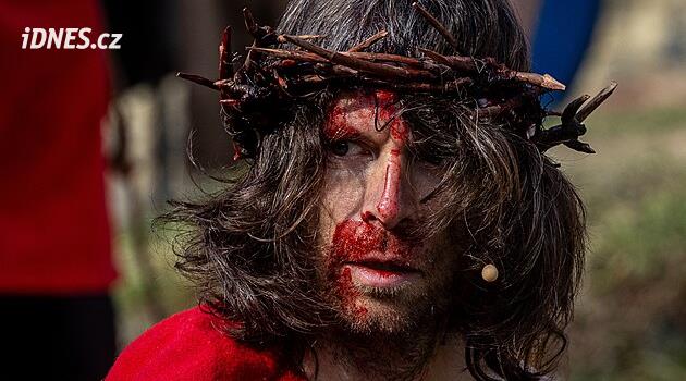 Česká Lípa'da İsa Mesih'in son günlerini oynadılar