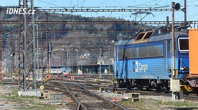 Nepovolená jízda nákladního vlaku. Na trati u České Třebové zasáhl systém ETCS