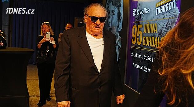 Co dělal Gérard Depardieu na oslavě Jiřiny Bohdalové? Pozval ho majitel divadla