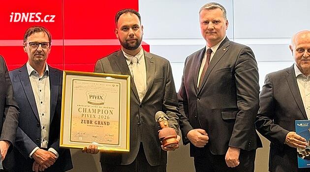 Přerov'daki Zubr bira fabrikası Pivex yarışmasında ödüller kazandı
