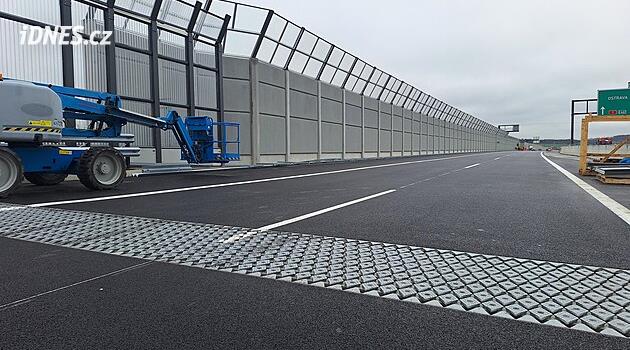 Ölçüm, Přerov yakınlarındaki D1 üzerindeki köprüden gelen aşırı gürültüyü doğrulamadı