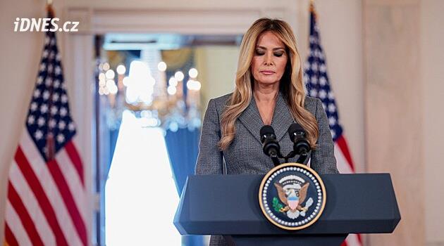 Nikdy jsem se s Epsteinem nepřátelila, hájí se Melania Trumpová. Svolala na to tiskovku