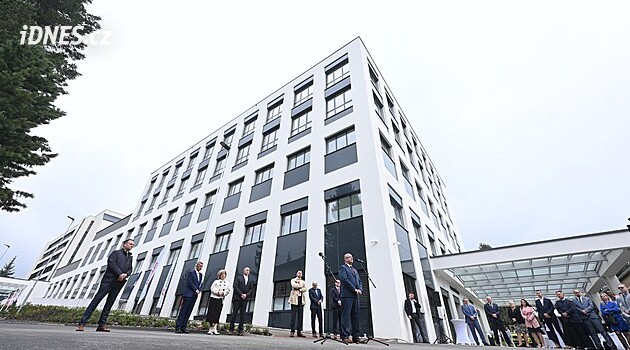 Rychnov nad Kněžnou'daki hastane yeni bir pavyonu tamamladı