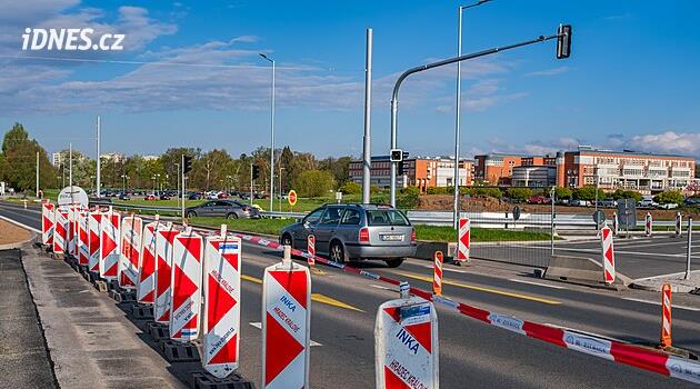 Onarımın ardından Hradec Králové'nin en işlek kavşağı Mileta açılacak