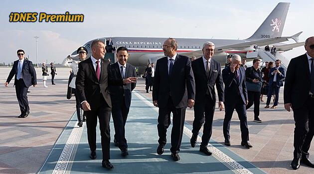 Babiš se setká se Zelenským. Po cestě po Střední Asii míří na summit do Jerevanu