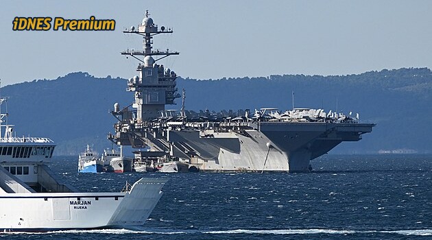 Vzpoura na letadlové lodi Ford? Vyčerpaní námořníci čelili mimořádnému nasazení