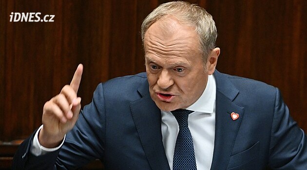 Rusko chystá útoky na státy podporující Ukrajinu, varoval polský premiér Donald Tusk