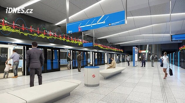 Písnický superterminál metra D se dotkne hranic kraje. Do provozu zavedou i metrobusy