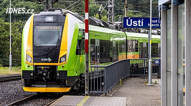 Yeni RegioJet trenleri Aralık ayından itibaren Ústí Bölgesi'nde çalışacak