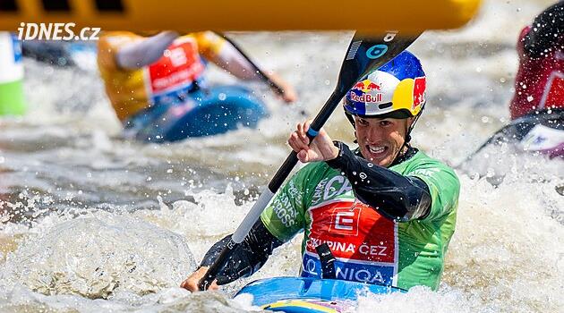 Česká medaile hned na úvod MS. Krejčí slaví stříbro v časovce kayakcrossu