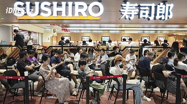 Japon zinciri Sushiro Çin'i fethediyor, müşteriler saatlerce bekliyor