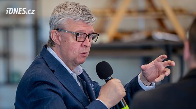 Karel Havlíček, iDNES Lounge Premium toplantısı için Budějovice'ye geldi