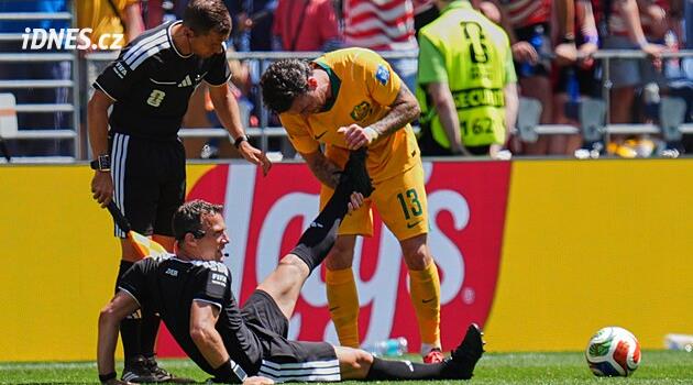 German Referee Drinks Shot to Combat Cramps During Match