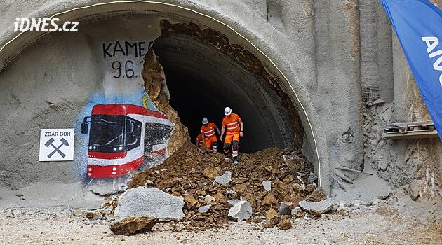 Kamechy tramvay hattı: tünel kazısı tamamlandı