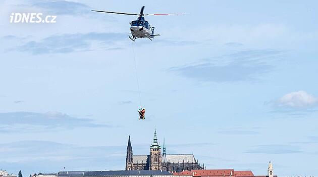 Na Vltavě pod Vyšehradem postaví Praha plovoucí heliport pro záchranáře