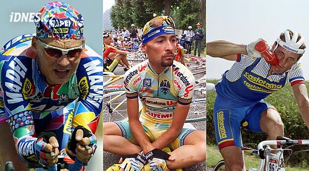 Divoké barevné kombinace i pocta legendám. Pamatujete si tyto dresy Tour de France?