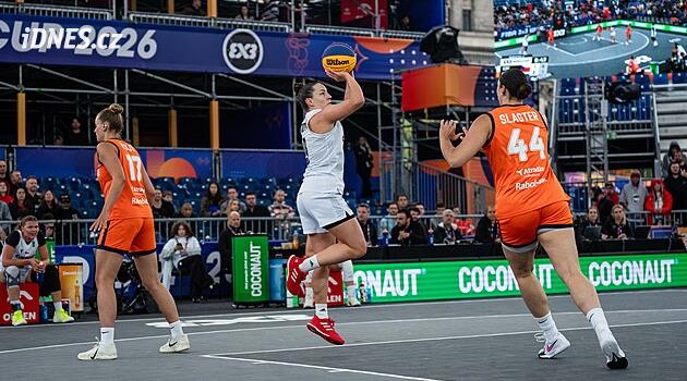 Çek kadın 3×3 basketbolcular Dünya Kupası'na galibiyet ve mağlubiyetle başladı