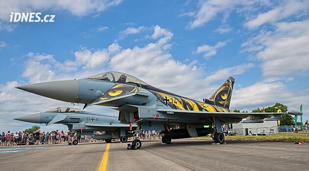 Nejrychlejší letoun Aviatické pouti 2026 předvedl, co dovede Eurofighter